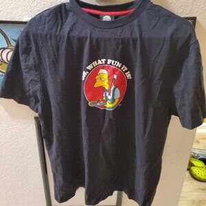 The Simpsons Moe Christmas T shirt